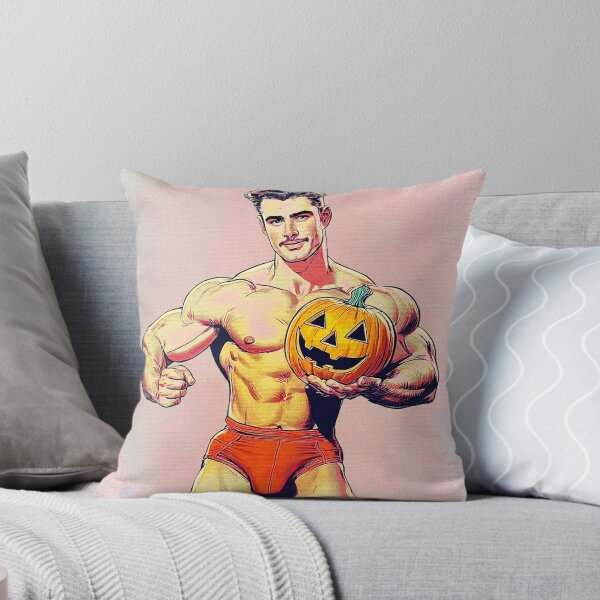 Item preview, Gay Jack-o'-lantern Hunk I designed and sold by Hunkyismything.