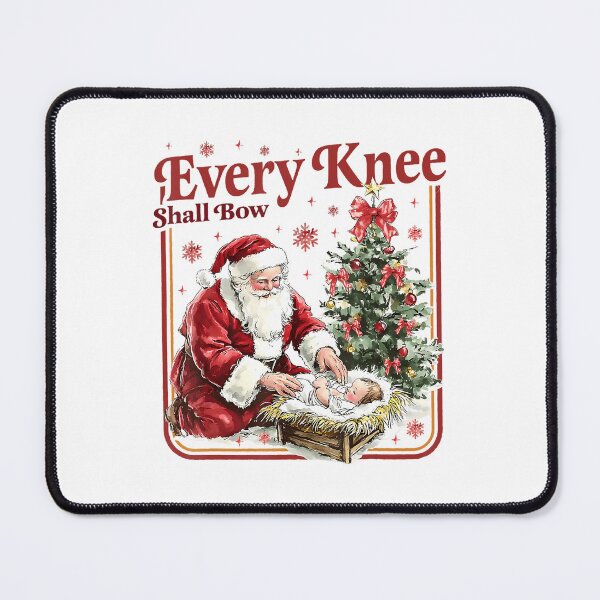 Item preview, Quote Christmas Knee Bow Shall Holiday Vintage Every Jesus Christian designed and sold by JackyEstera.