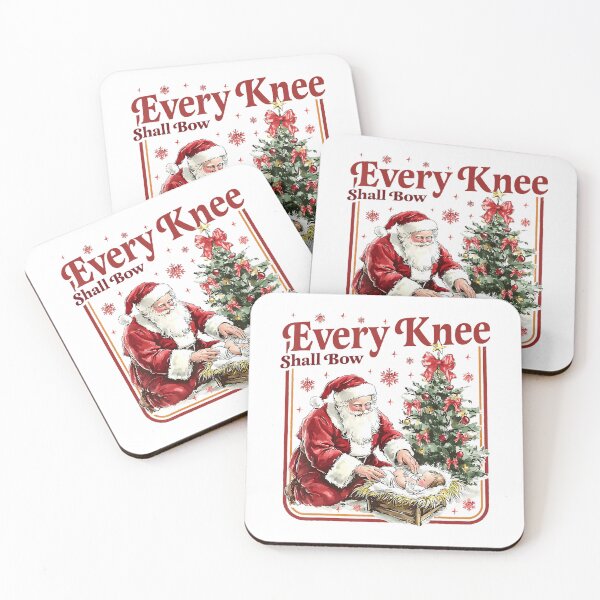 Item preview, Quote Christmas Knee Bow Shall Holiday Vintage Every Jesus Christian designed and sold by JackyEstera.