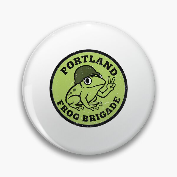 Item preview, Frog Funny Protest Frogs Resist 90s Portland Quote designed and sold by MiroslaWeidno.