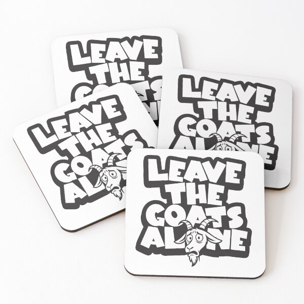 Item preview, Leave The Goats Alone designed and sold by mad-bull.