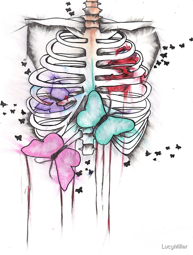 Butterflies In My Tummy By Lucymiller Redbubble