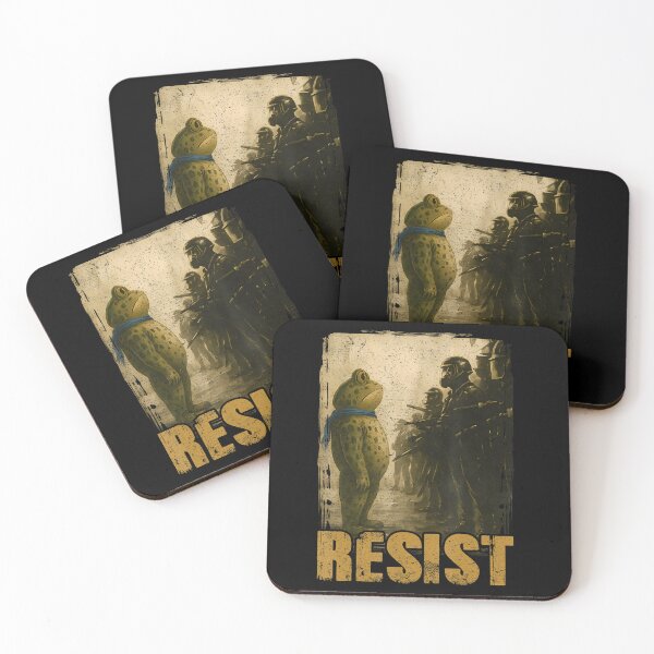 Item preview, Frog 90s Quote Frogs Funny Protest Resist Portland designed and sold by MiroslaWeidno.