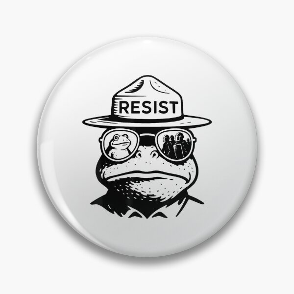 Item preview, Funny Protest Frogs Resist Frog Quote Portland 90s designed and sold by MiroslaWeidno.