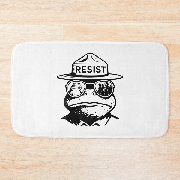 Item preview, Funny Protest Frogs Resist Frog Quote Portland 90s designed and sold by MiroslaWeidno.