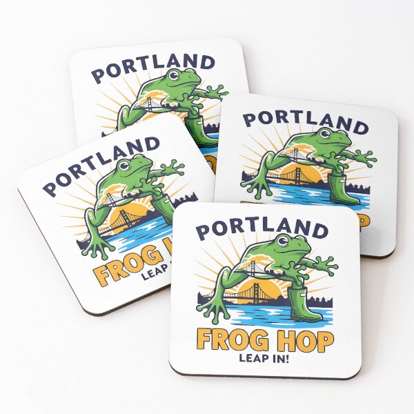 Item preview, 90s Frog Frogs Portland Funny Quote Protest Resist designed and sold by MiroslaWeidno.