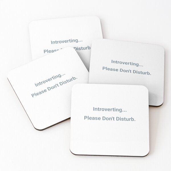 Item preview, Introverting, please don't disturb designed and sold by P&B Digital Art.