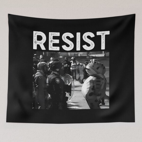 Item preview, Frog 90s Frogs Funny Resist Quote Protest Portland designed and sold by MiroslaWeidno.
