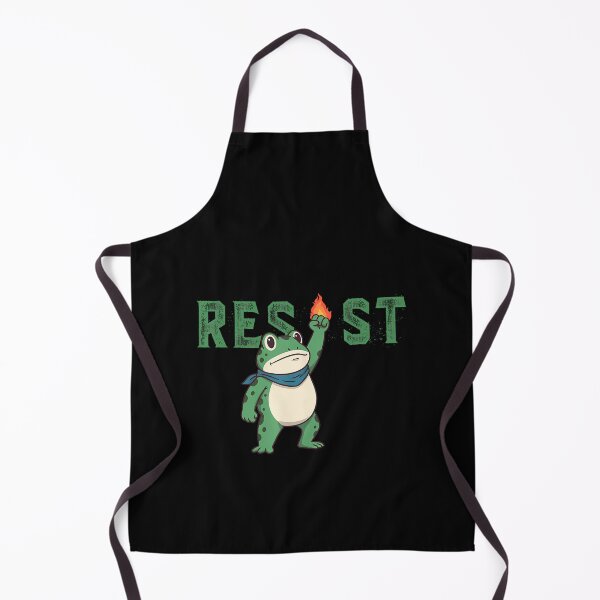 Item preview, 90s Portland Funny Protest Quote Frogs Resist Frog designed and sold by MiroslaWeidno.