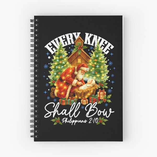 Item preview, Holiday Knee Vintage Jesus Christian Shall Quote Bow Christmas Every designed and sold by JackyEstera.