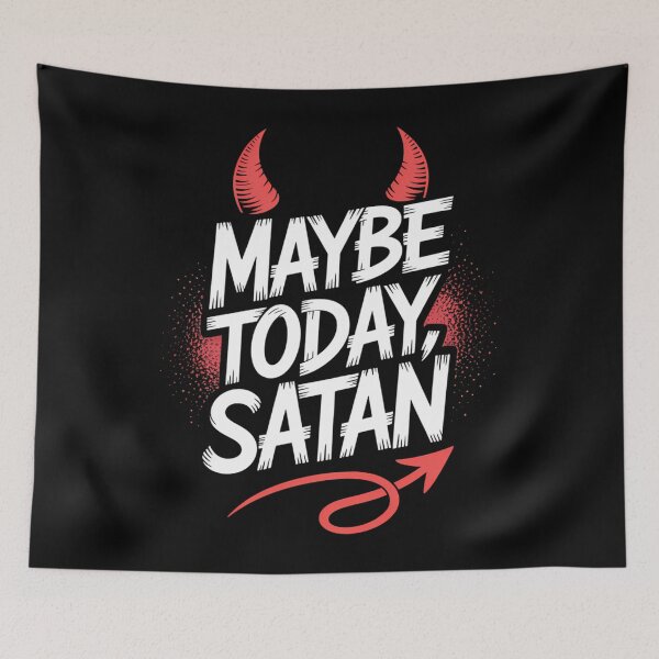 Item preview, Satan Sarcastic Halloween Funny designed and sold by cosmicncozyS.