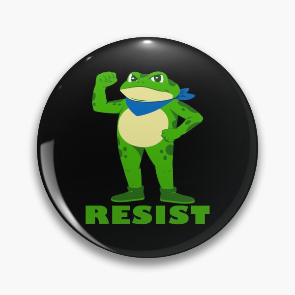 Item preview, Portland Resist Frog Standing Strong Against Fascism designed and sold by EthosWear.