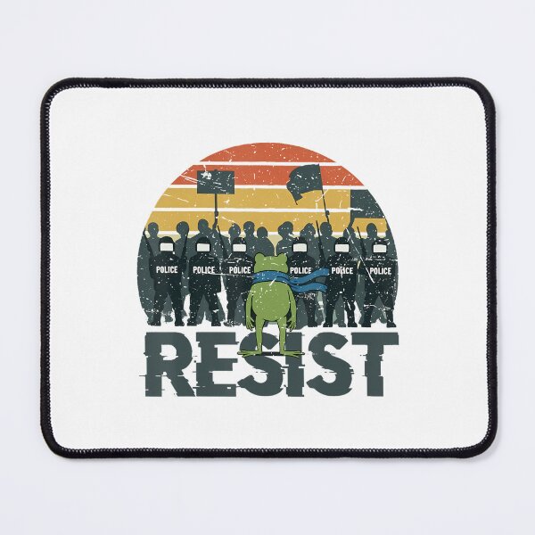 Item preview, Resist Funny Quote Frogs 90s Frog Portland Protest designed and sold by MiroslaWeidno.