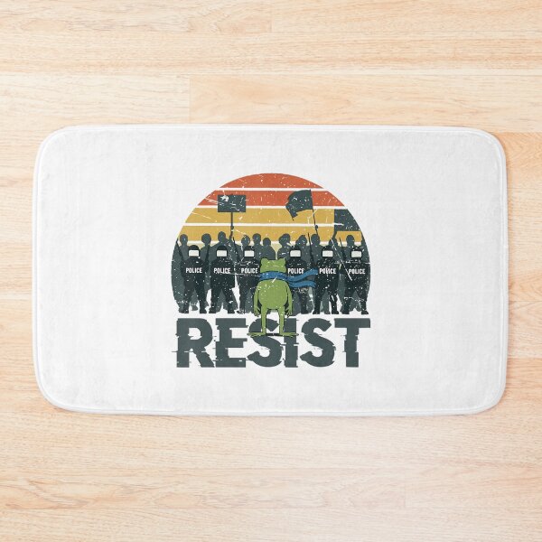 Item preview, Resist Funny Quote Frogs 90s Frog Portland Protest designed and sold by MiroslaWeidno.