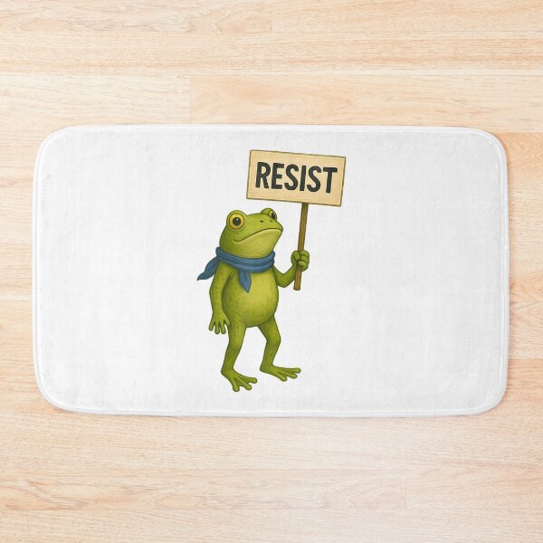 Item preview, 90s Resist Portland Frogs Quote Protest Frog Funny designed and sold by MiroslaWeidno.