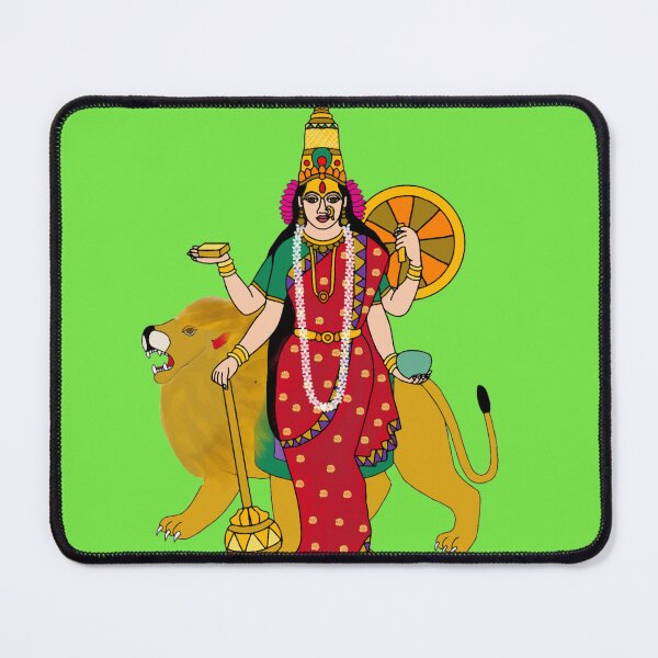 Item preview, Mahalakshmi Kolhapur Artwork | Goddess Lakshmi Temple Illustration | Prosperity Wall Decor designed and sold by Harshit_Digital_Arts.