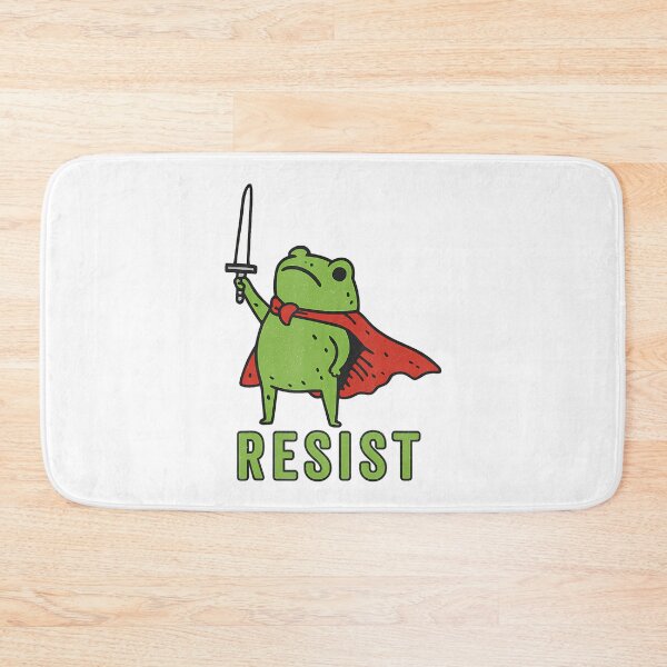 Item preview, Portland Protest Frog Funny 90s Quote Frogs Resist designed and sold by MiroslaWeidno.