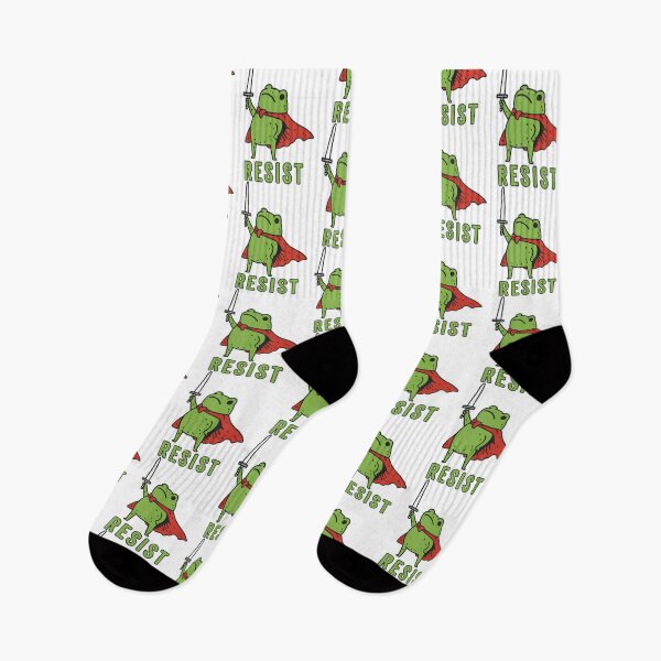 Item preview, Portland Protest Frog Funny 90s Quote Frogs Resist designed and sold by MiroslaWeidno.
