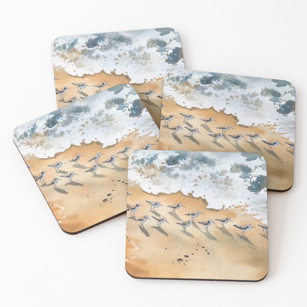 Item preview, Sandpipers at the Ocean's Edge designed and sold by laurashawart.