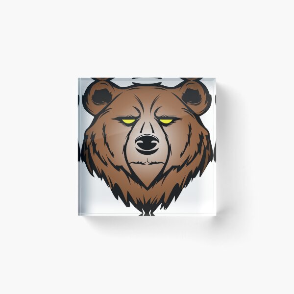 Item preview, Grizzly Bear Head designed and sold by criptart.
