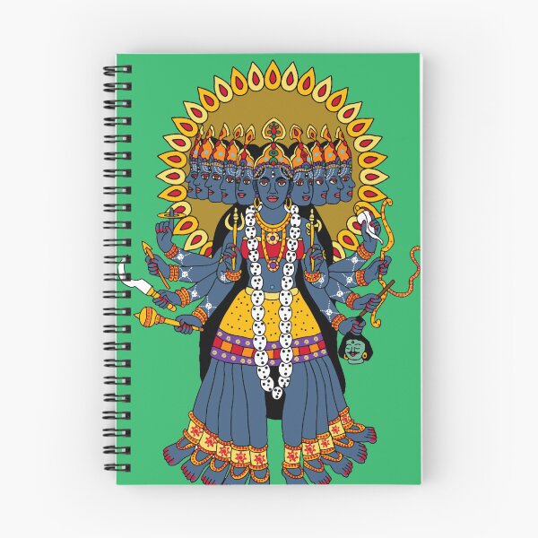 Item preview, Goddess Mahakali Artwork | Fierce Divine Energy | Hindu Goddess Wall Decor designed and sold by Harshit_Digital_Arts.