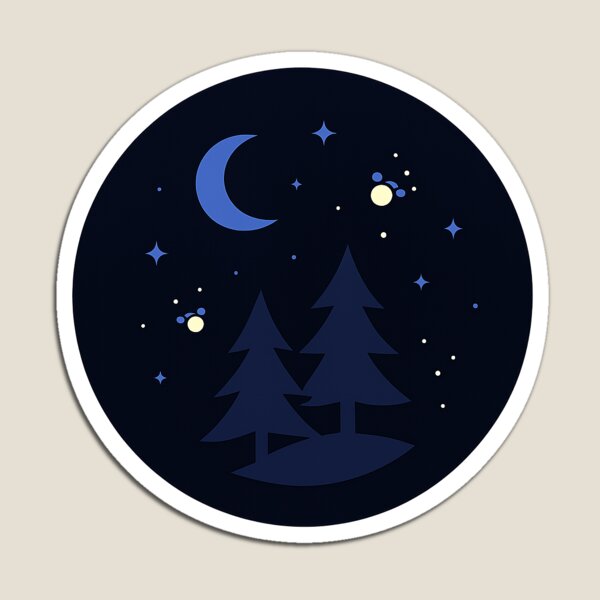 Item preview, Night Forest Portal – Moonlight Serenity designed and sold by DliteArt.
