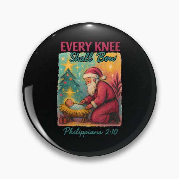 Item preview, Knee Bow Christian Jesus Every Holiday Shall Vintage Christmas Quote designed and sold by JackyEstera.