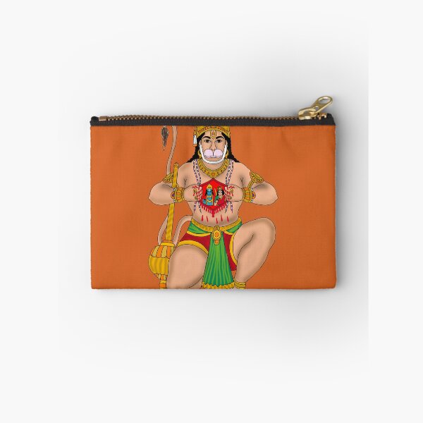 Item preview, Lord Hanuman tears open his chest | Lord Hanuman Devotion Artwork | Ram Bhakt Wall Decor designed and sold by Harshit_Digital_Arts.