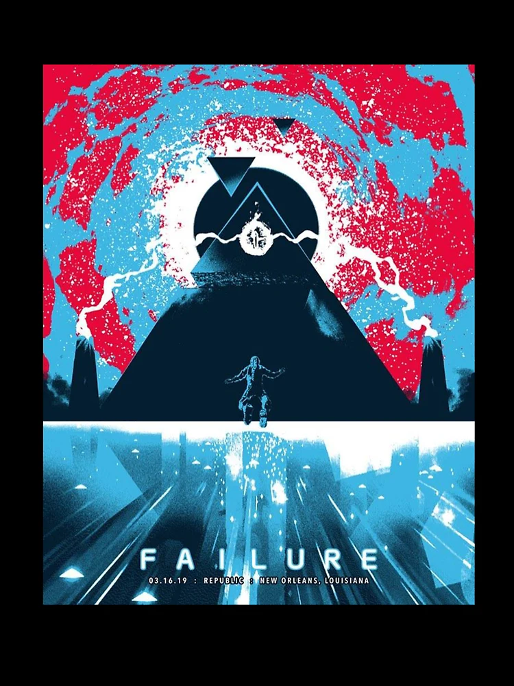 Thumbnail 7 of 7, Oversized T-Shirt, Failure Band designed and sold by BrodieBouges.