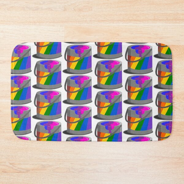 Item preview, Proud Paint Bisexual Flag in a Bucket designed and sold by HarveyHandcraftsandDesigns.