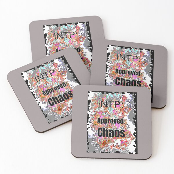 Item preview, Cool Colourful INTP Approved Chaos Poster Colour designed and sold by SmashingDeals.