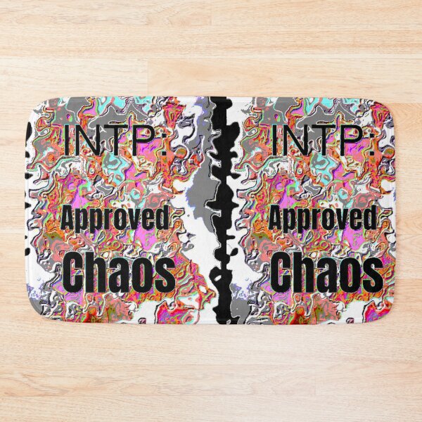 Item preview, Cool Colourful INTP Approved Chaos Poster Colour designed and sold by SmashingDeals.