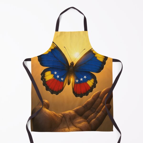 Item preview, Venezuelan Sunrise Butterfly – Symbol of Hope and Freedom designed and sold by DuttyLion.
