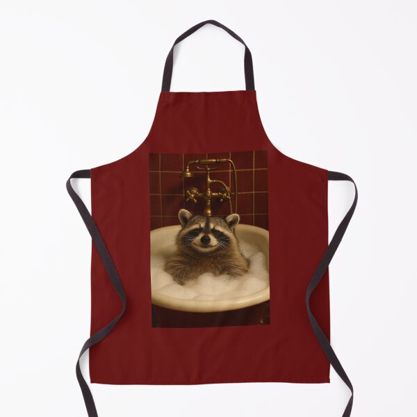Item preview, Racoon Enjoys a Bubble Bath designed and sold by Tridentulus.