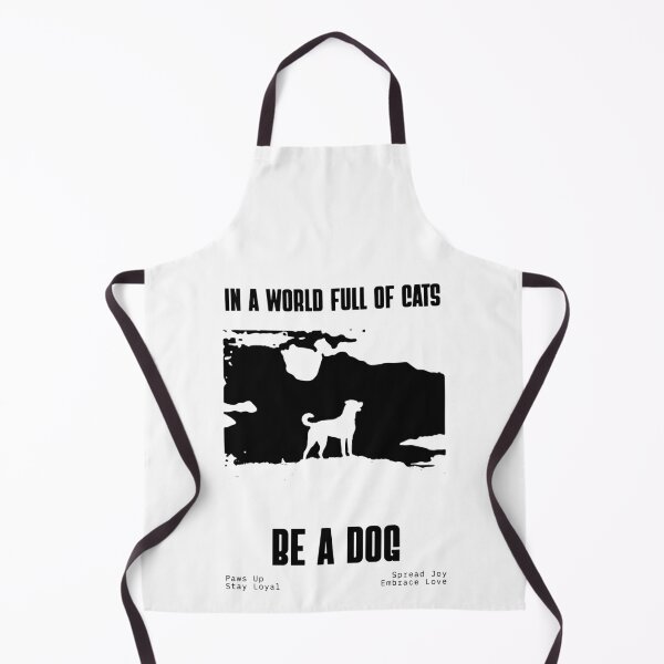 Item preview, In a World Full of Cats, Be a Dog Black T-Shirt – Unique Dog Lover Shirt designed and sold by DavidTeeStudio.