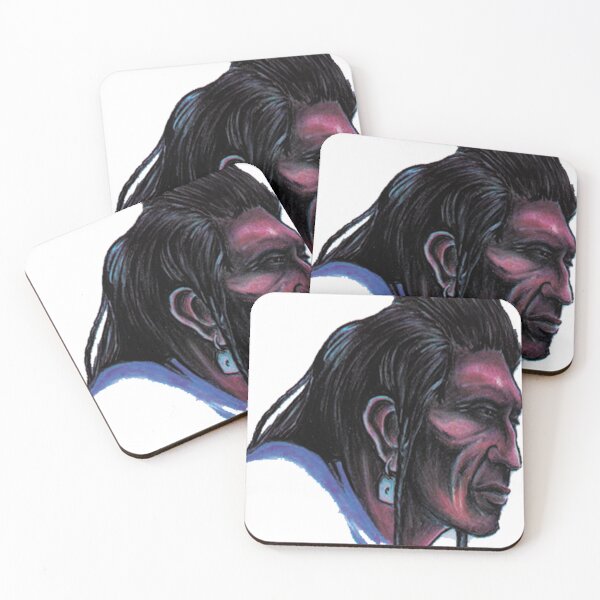 Item preview, Painting of a male tribe's face. designed and sold by Cockroin.