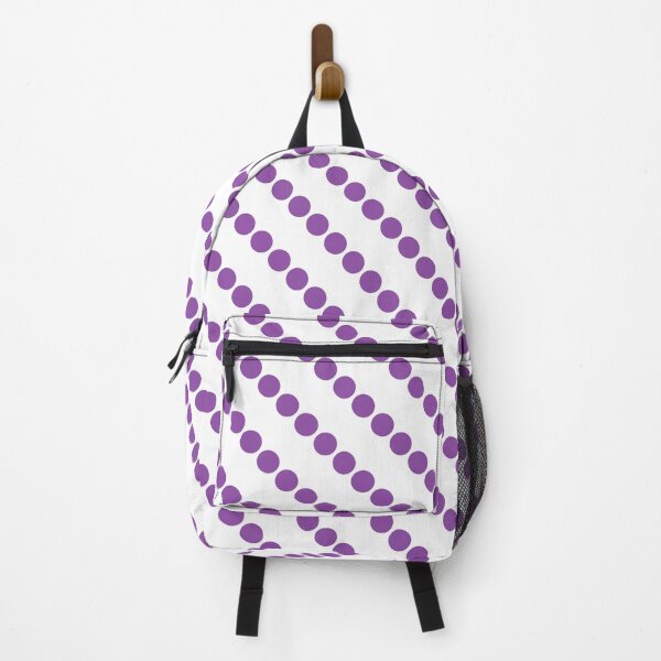 Item preview, Purple Polka Dots on White (CL) designed and sold by POLKAIWERX.