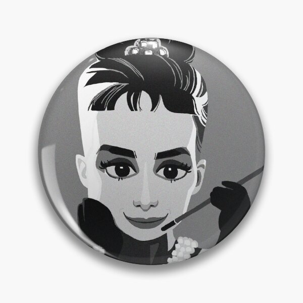 Artikelvorschau, Audrey Hepburn entworfen und verkauft von sierradraws.
