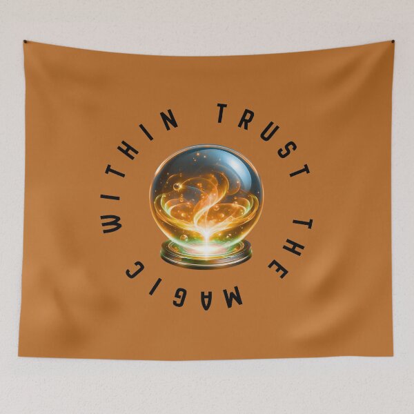Item preview, Trust the Magic Within – Glowing Energy Orb Design designed and sold by Uceepeace.