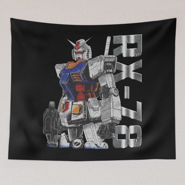 Item preview, White Big Mecha Anime  Character designed and sold by GlamRetro.