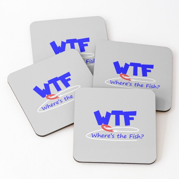 Item preview, WTF : where the fish ? great fishing t-shirt designed and sold by GNRWorks.