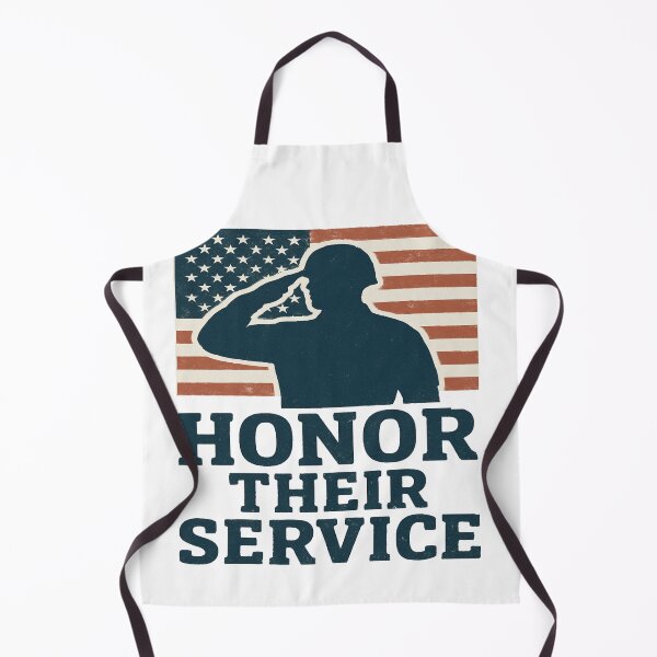 Item preview, Honor Their Service – Soldier Silhouette with American Flag Tribute designed and sold by Globalcitytees.