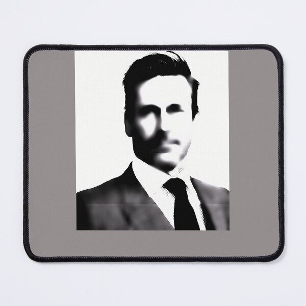 Item preview, JON-HAMM-BLACK--WHITE-PAINTING-(2) designed and sold by VladimirSchultz.