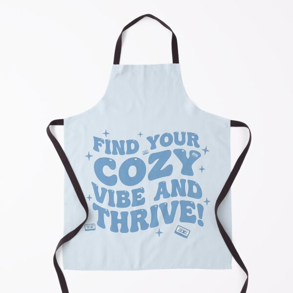 Item preview, Find Your Cozy Vibe And Thrive! Blue Retro Lo-fi Aesthetic Quote T-Shirt designed and sold by cozy corner co. .