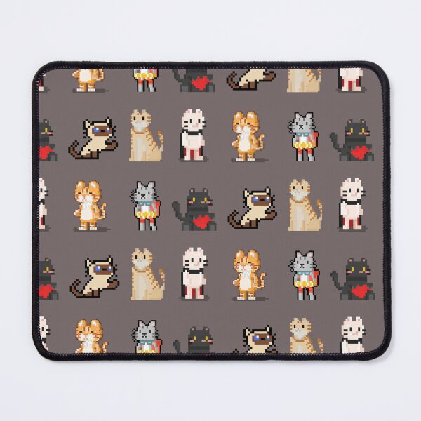 Item preview, Pixel Art Cat Sticker | Cute Retro 8-Bit Kitty Design designed and sold by Playful Strokes pom@pom.