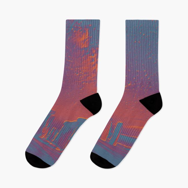 Item preview, stonehenge at night trichrome colorful abstract design designed and sold by SmashingDeals.