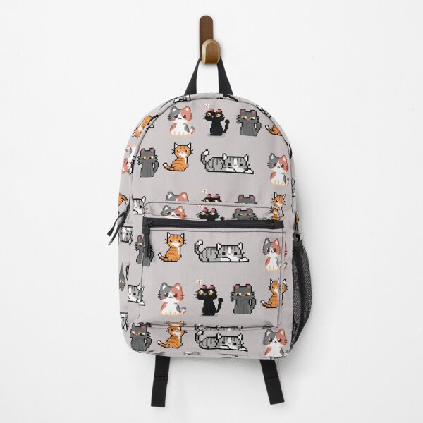 Item preview, Pixel Art Cat Sticker | Cute Retro 8-Bit Kitty Design designed and sold by Playful Strokes pom@pom.
