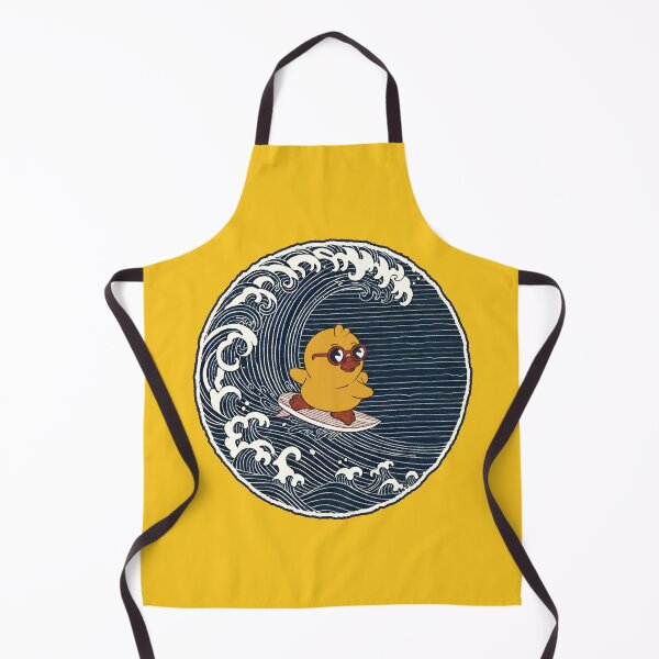 Item preview, Surfing Duck Wave – Cute Retro Ocean designed and sold by INNERSELFART.