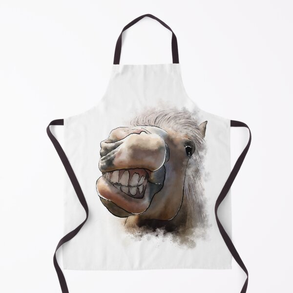 Item preview, Big Smile Horse – Funny Farm Moment designed and sold by RenataMaslyk.