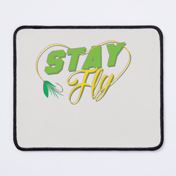 Item preview, stay fly a fishing t-shirt with a spin on words designed and sold by GNRWorks.